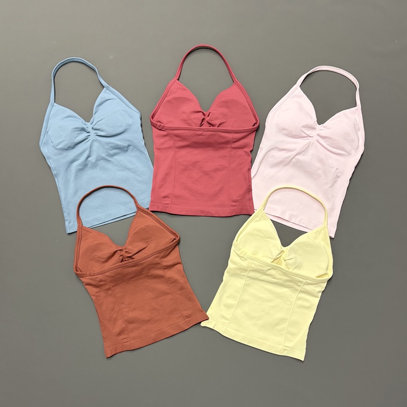 Sports Bra High Impact - Damska sportowa koszulka na ramiączkach, bezszwowa,
