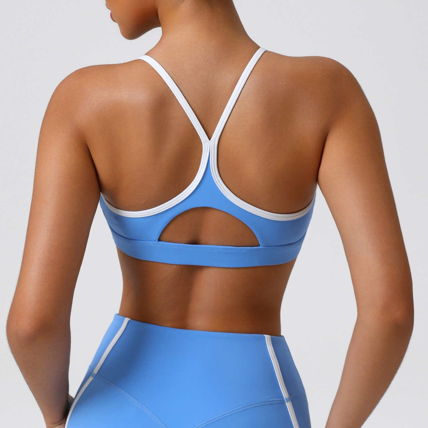 Sports Bra High Impact - Elastyczna, miękka bielizna sportowa damska, biustonosz