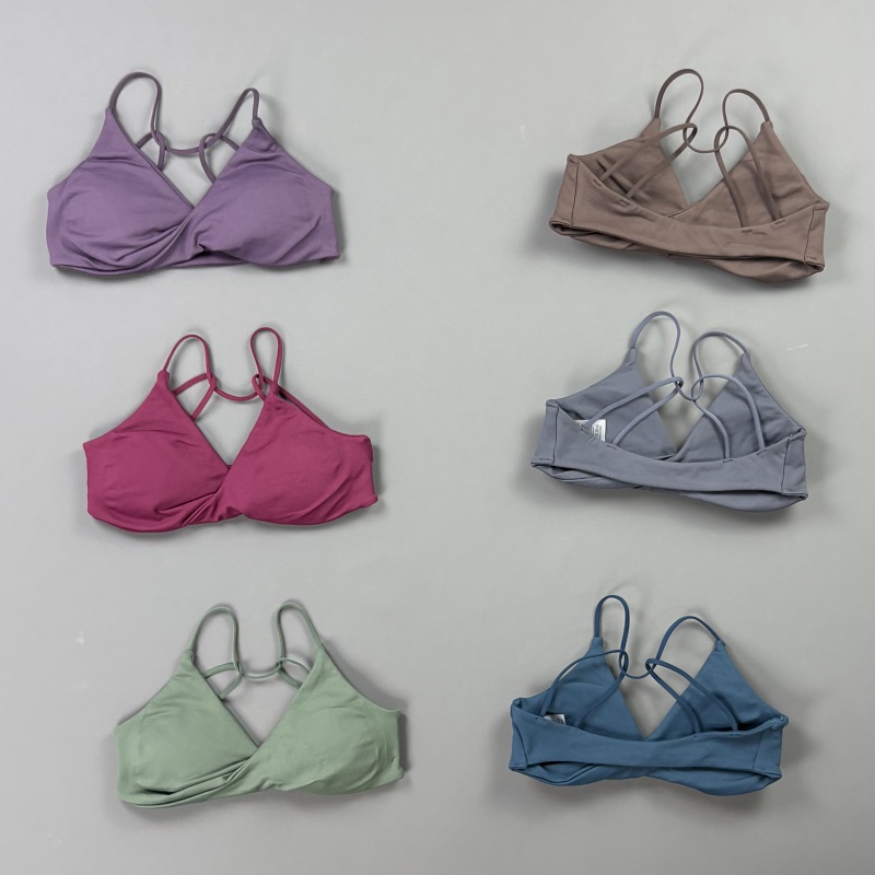 Sports Bra High Impact - Biustonosz sportowy Vision Women z dekoltem