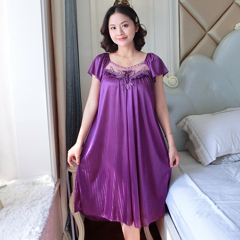 Babydoll Chemise Night - Lato Jesień Wiosna Seksowna bielizna Koronkowe