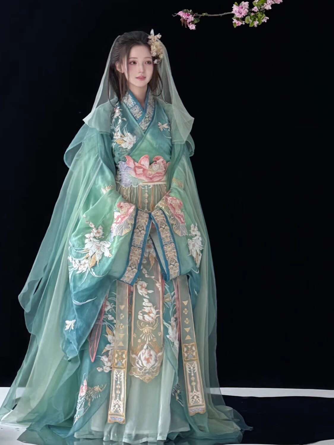 Robe Silk Women - Nowa Fiesta Karnawał Halloween Cosplay Hanfu