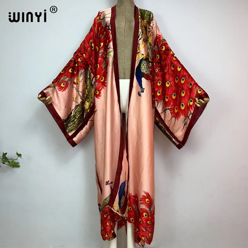 Robe Silk Women - WINYI 2026 Letni damski kardigan, seksowny,