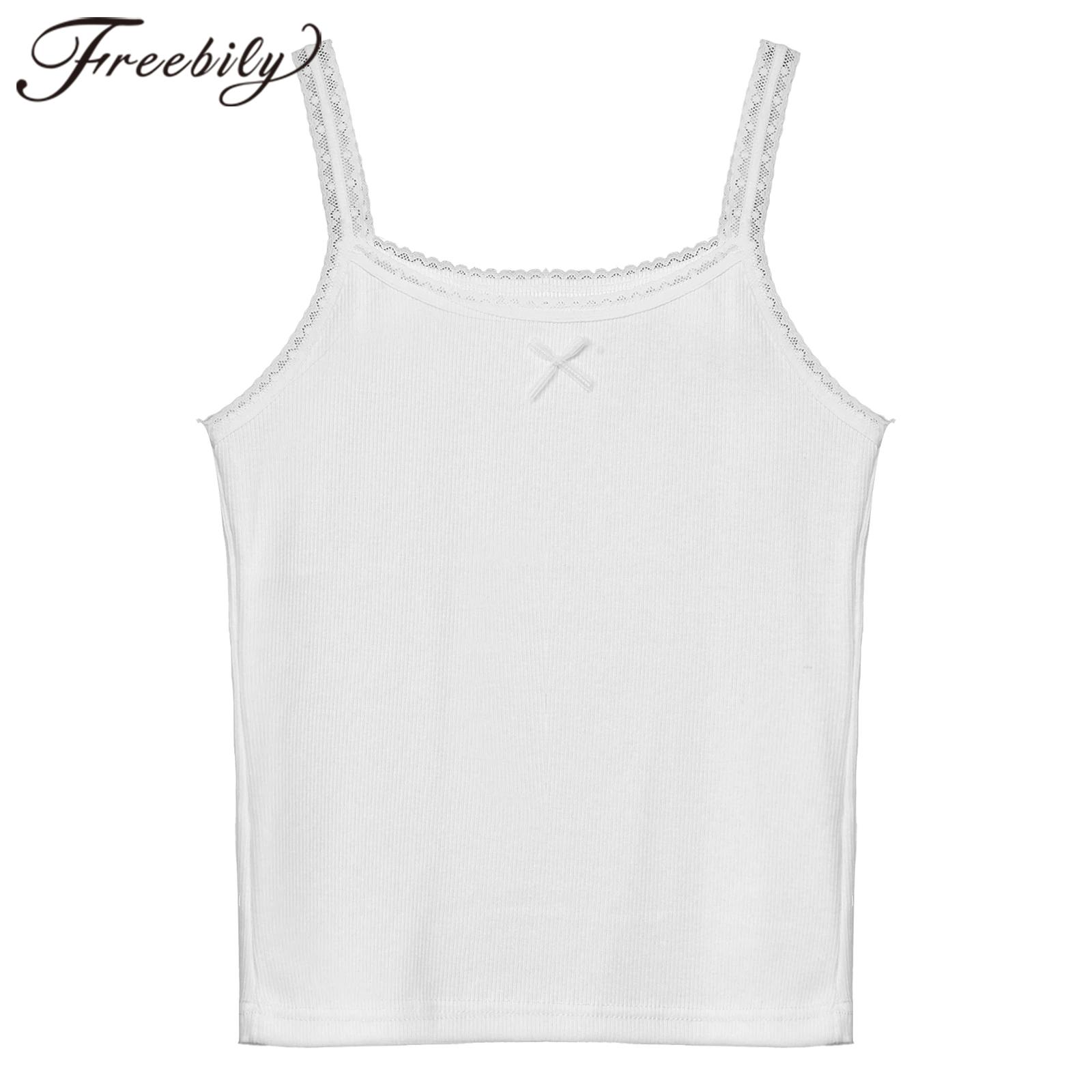Cami Top Lace - Top do jogi dla nastolatek i