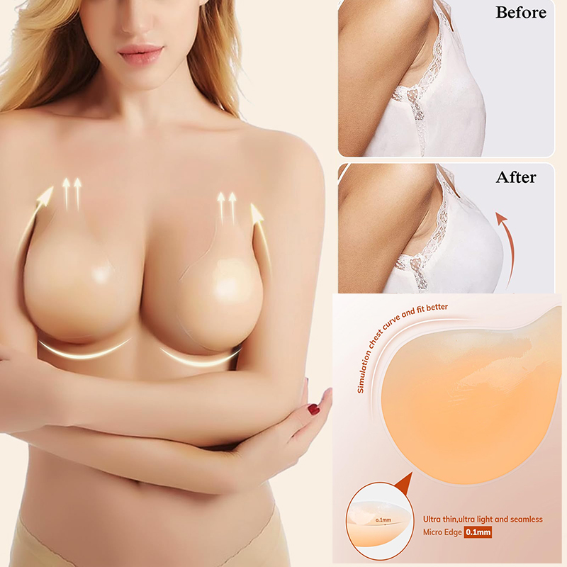 1/2 Pary Damskich Biustonoszy  – Strapless Bra Backless recenzja i cena