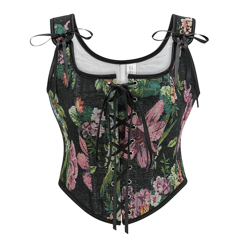 Vintage Gothic Women Corsets L – Corset Waist Cinch recenzja i cena