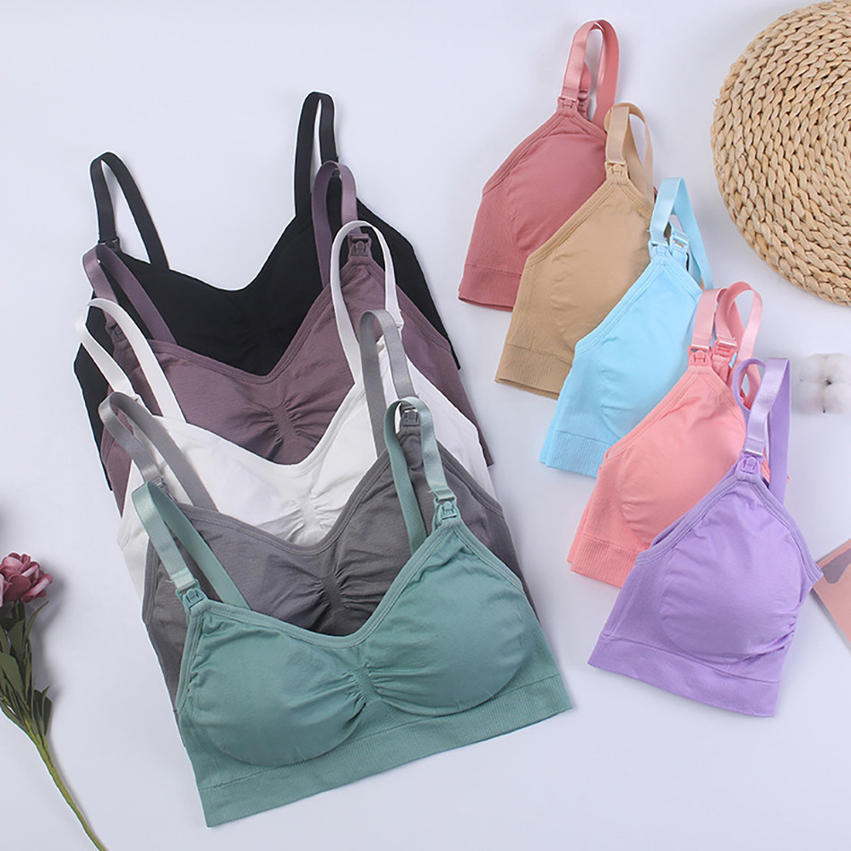 Oddychające biustonosze ciążow – Nursing Bra Sleep recenzja i cena