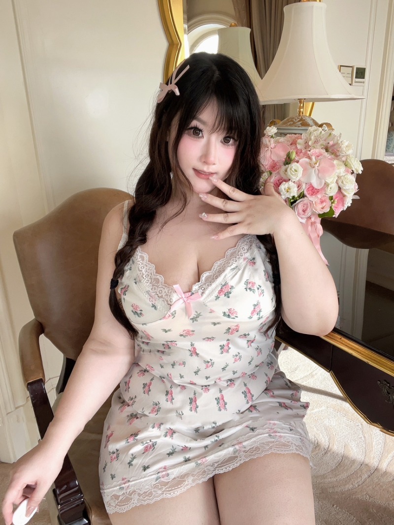 Damska seksowna bielizna Plus  – Babydoll Chemise Night recenzja i cena