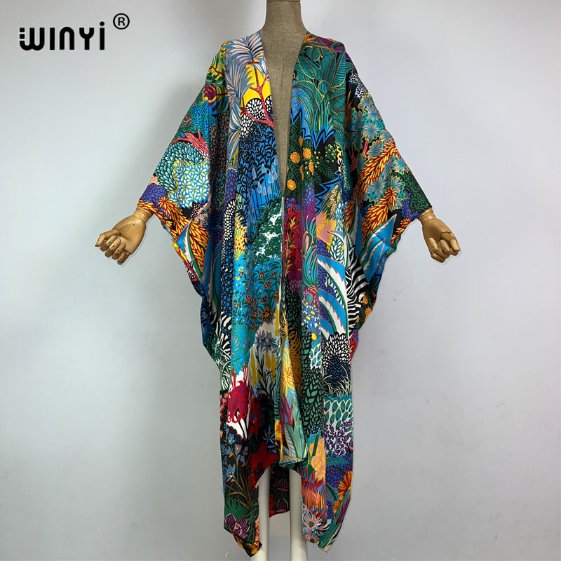 WINYI afryka bliski wschód kim – Robe Silk Women recenzja i cena