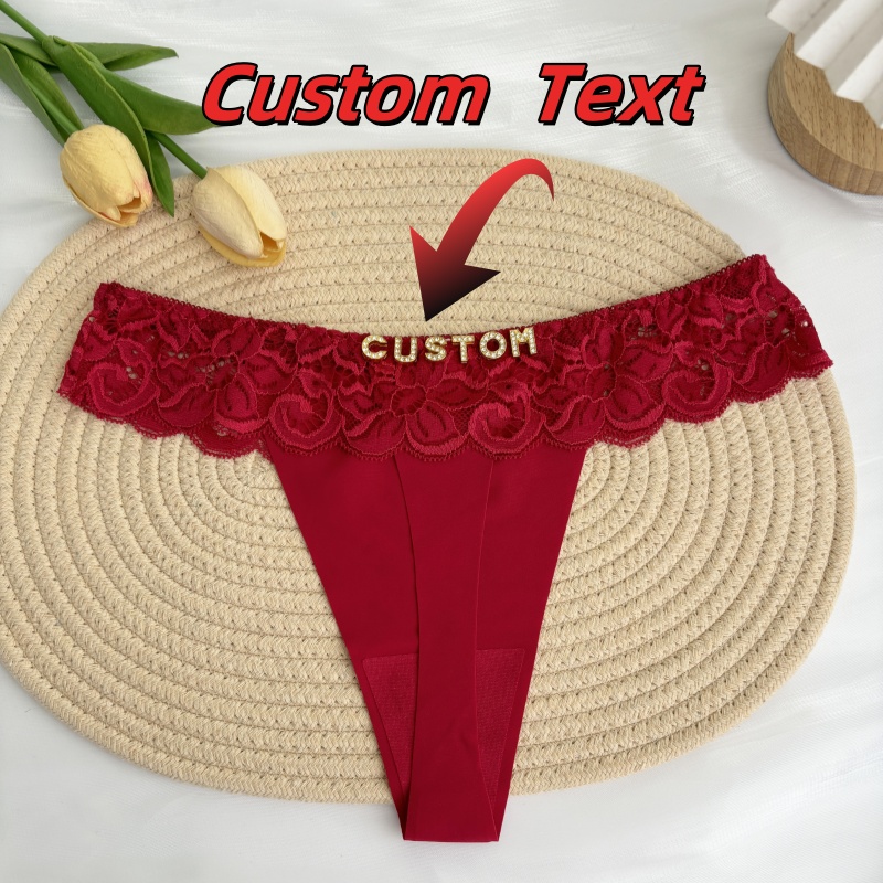 Spersonalizowane stringi z imi – Thong Bikini Women recenzja i cena