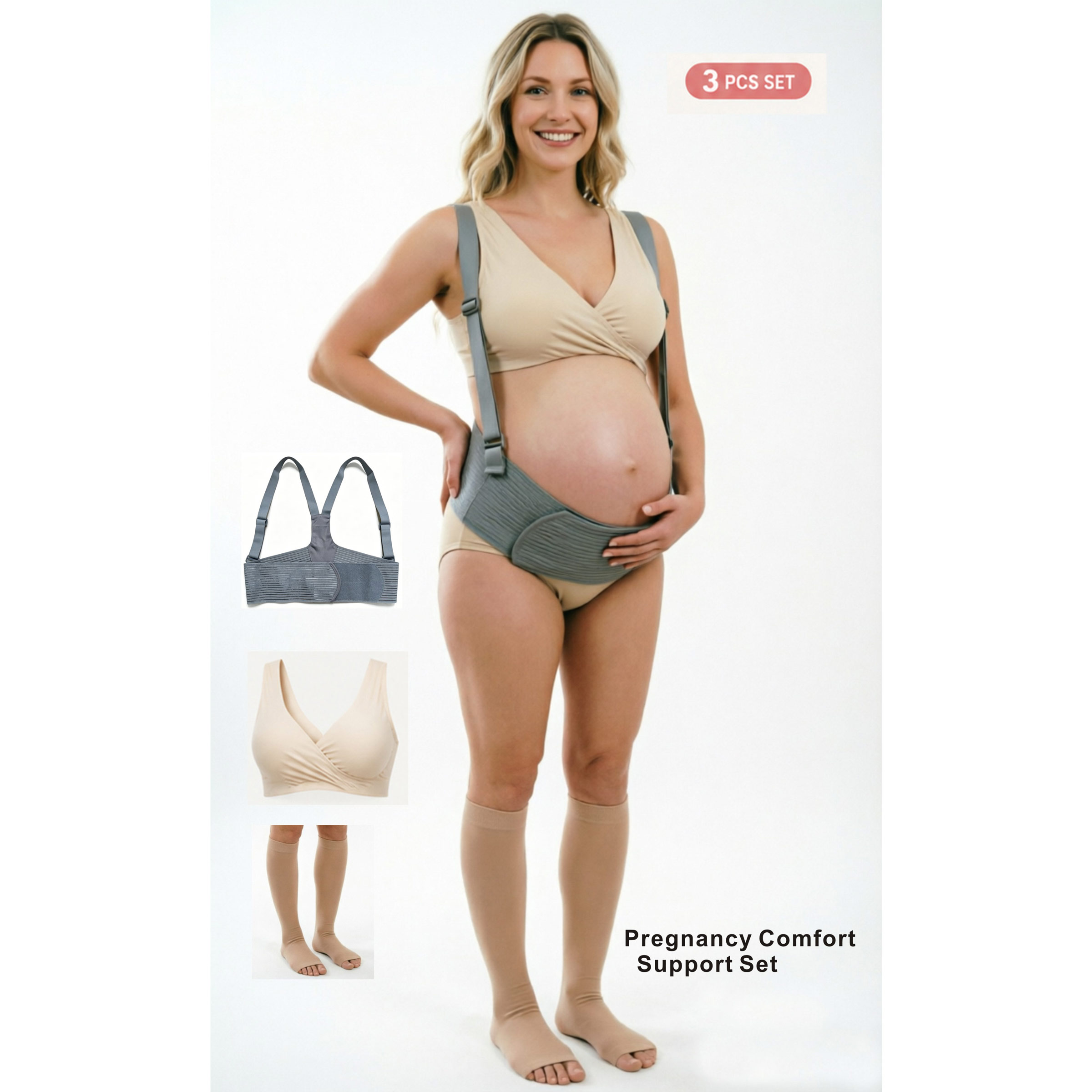 Zestaw 3 w 1 dla kobiet w ciąż – Nursing Bra Sleep recenzja i cena