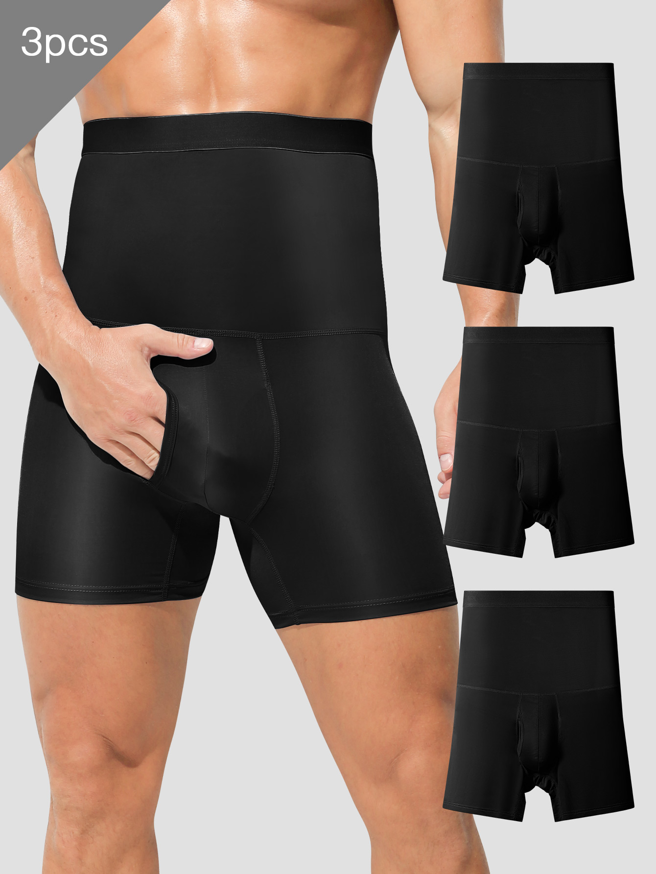 3 szt. Męska bielizna sportowa – Corset Waist Cinch recenzja i cena