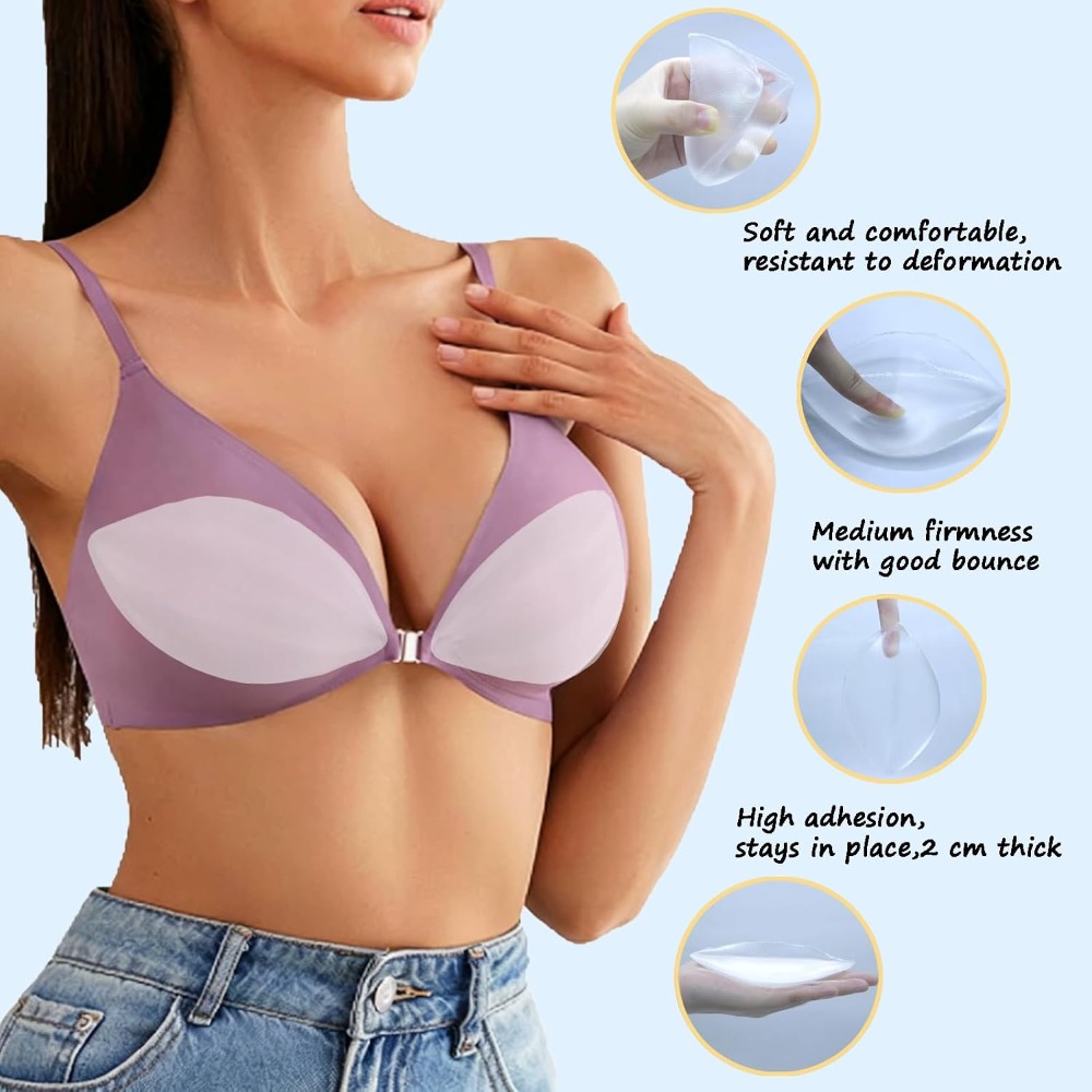 Samoprzylepne silikonowe wkład – Silicone Bra Adhesive recenzja i cena