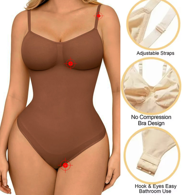 GUUDIA Spandex Bodysuit Thong  – Shapewear Bodysuit Firm recenzja i cena