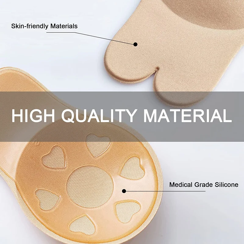 Biustonosze Push Up dla kobiet – Silicone Bra Adhesive recenzja i cena