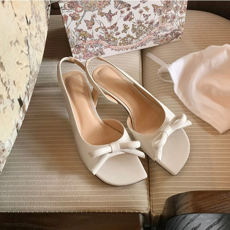 Eleganckie sandały damskie na  – Slip Dress Satin recenzja i cena