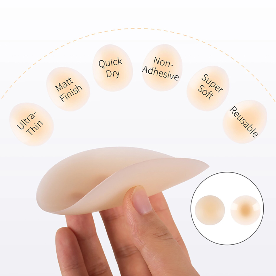 Bez kleju samoprzylepne osłony – Silicone Bra Adhesive recenzja i cena