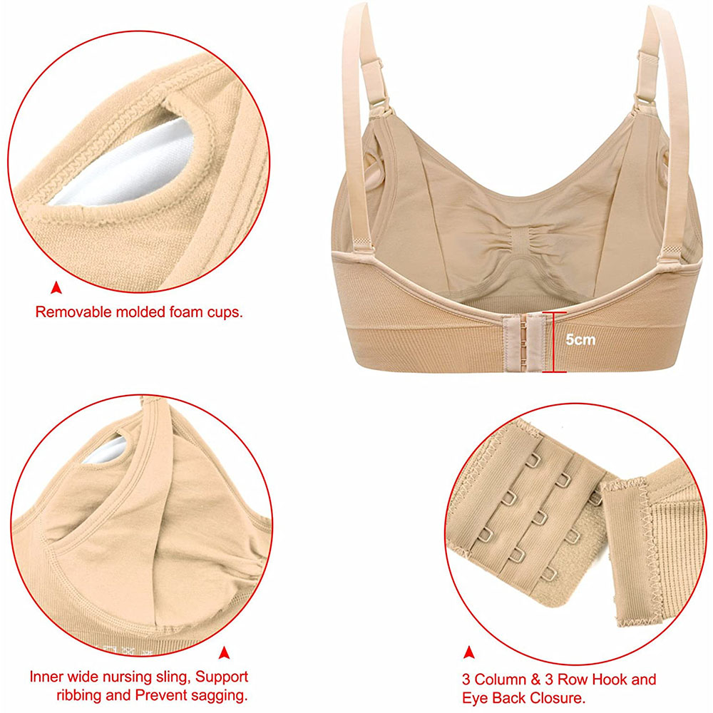 Damski biustonosz do karmienia – Nursing Bra Sleep recenzja i cena