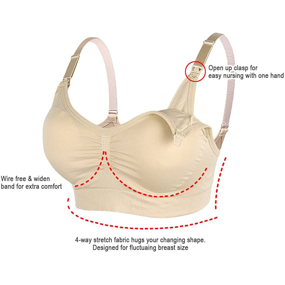 Damski biustonosz do karmienia – Nursing Bra Sleep recenzja i cena
