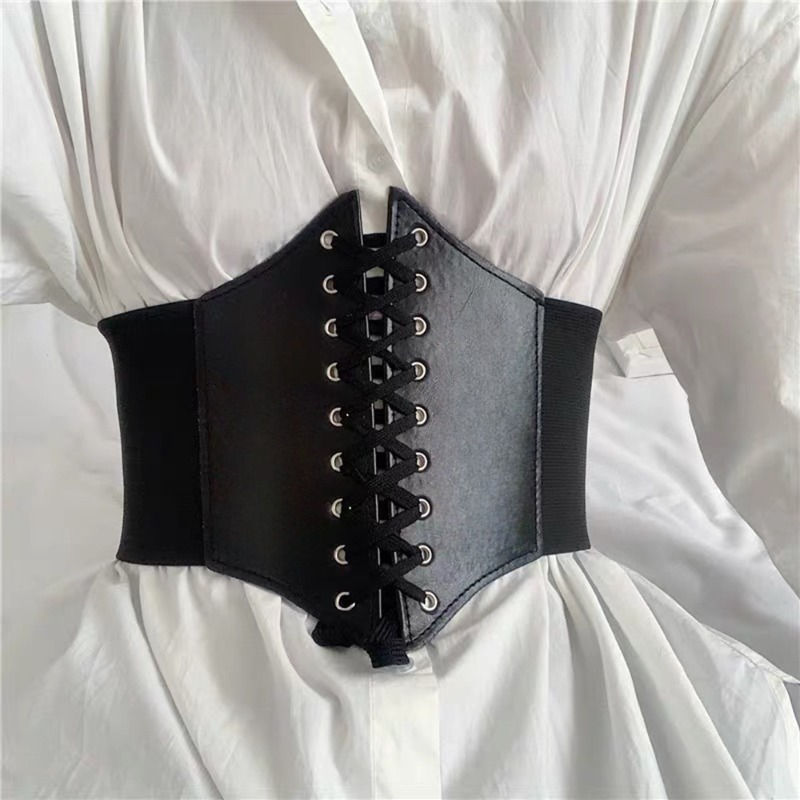 Modny gorset z szerokimi paska – Corset Waist Cinch recenzja i cena