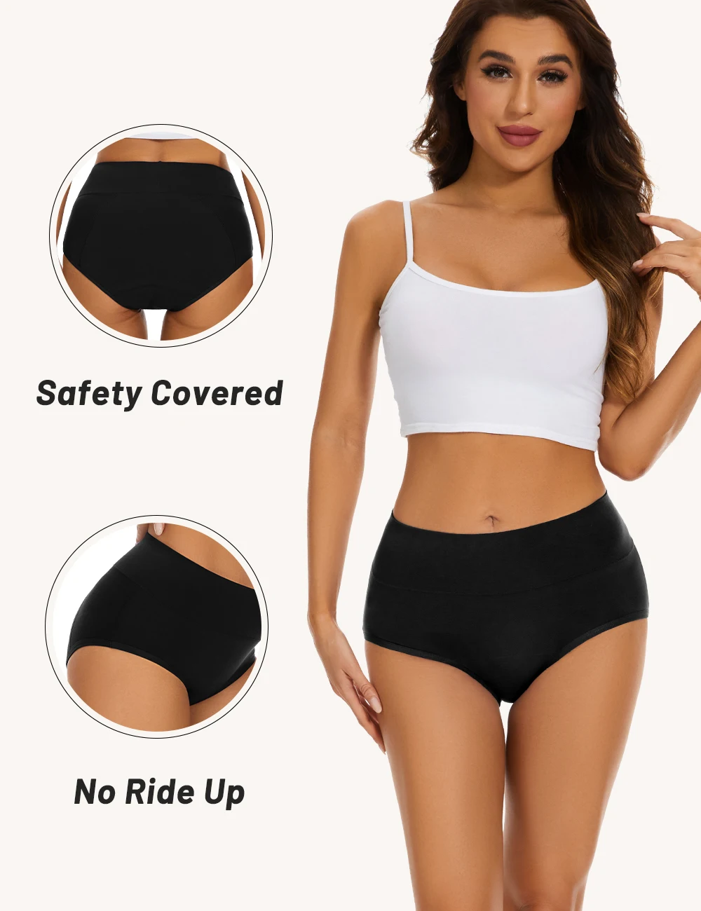 3 sztuk/partia majtki menstrua – Period Panty Absorbent recenzja i cena