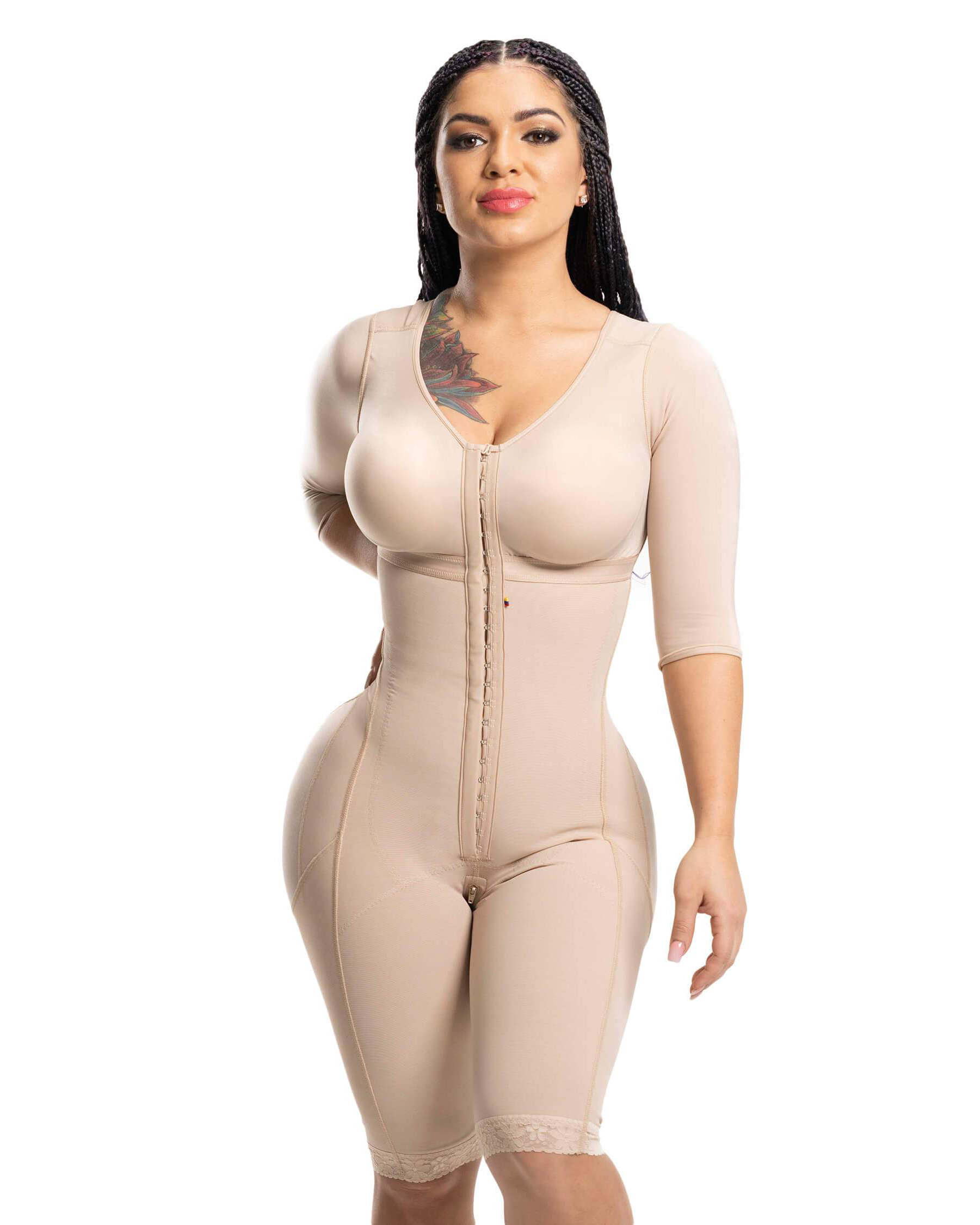 Fajas Colombianas z długim ręk – Shapewear Bodysuit Firm recenzja i cena