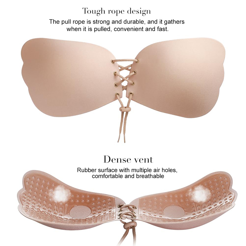 1/2 Pary Damskie Letnie Biusto – Strapless Bra Backless recenzja i cena