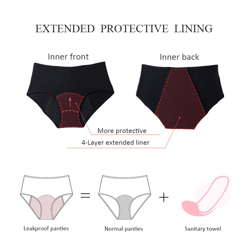 Majtki menstruacyjne ochronne  – Period Panty Absorbent recenzja i cena