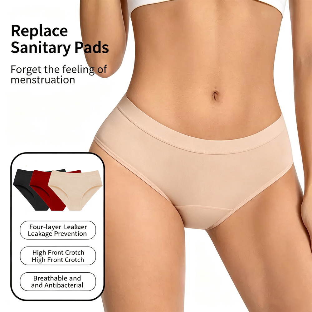 3 szt. Majtki menstruacyjne o  – Period Panty Absorbent recenzja i cena