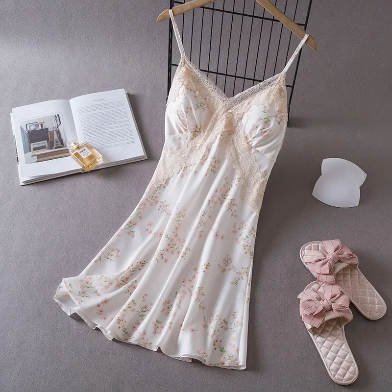 Damska seksowna bielizna satyn – Babydoll Chemise Night recenzja i cena