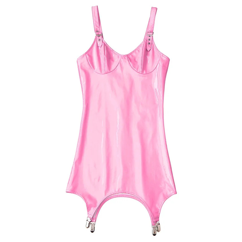 Damska błyszcząca metaliczna s – Babydoll Chemise Night recenzja i cena