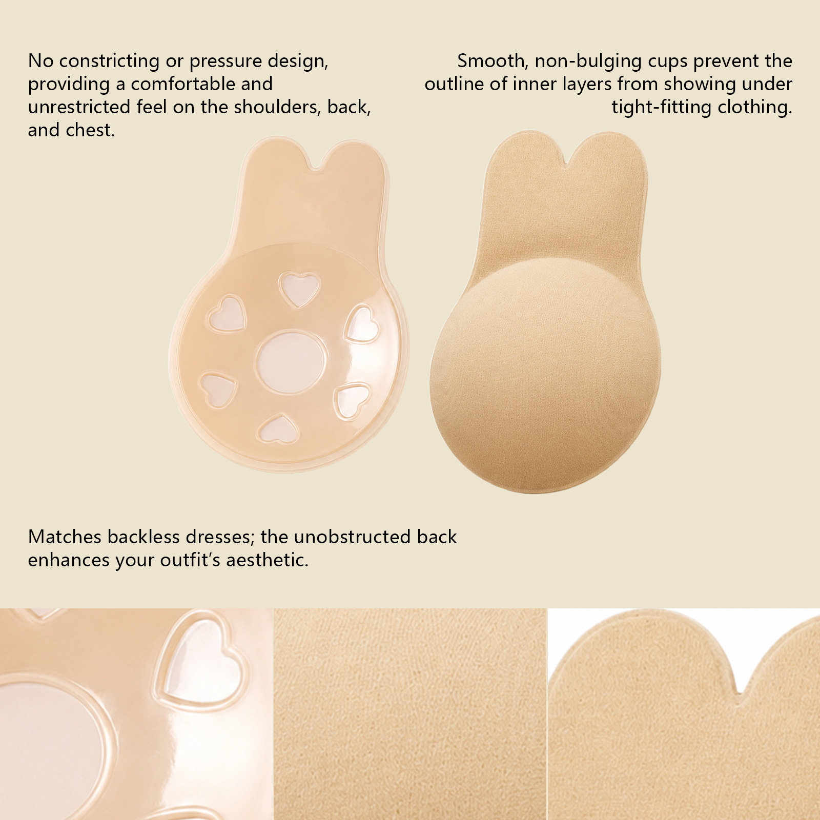 Niewidoczne nakładki na sutki  – Nipple Cover Pasties recenzja i cena