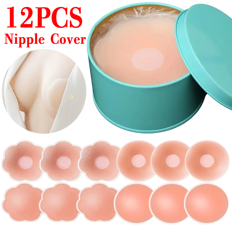 6/12 szt. Niewidoczne samoprzy – Nipple Cover Pasties recenzja i cena