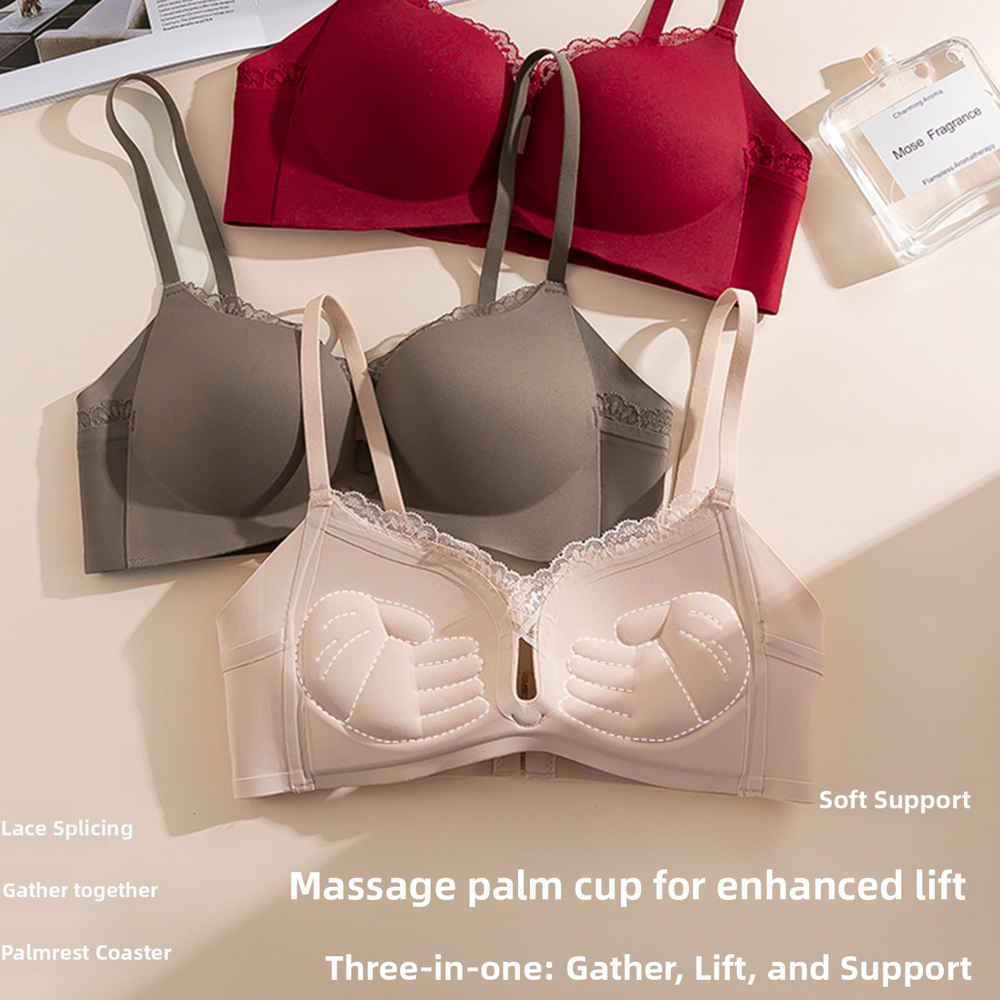 Czysty KUCLUT Koronkowy Biusto – Seamless Underwear Women recenzja i cena