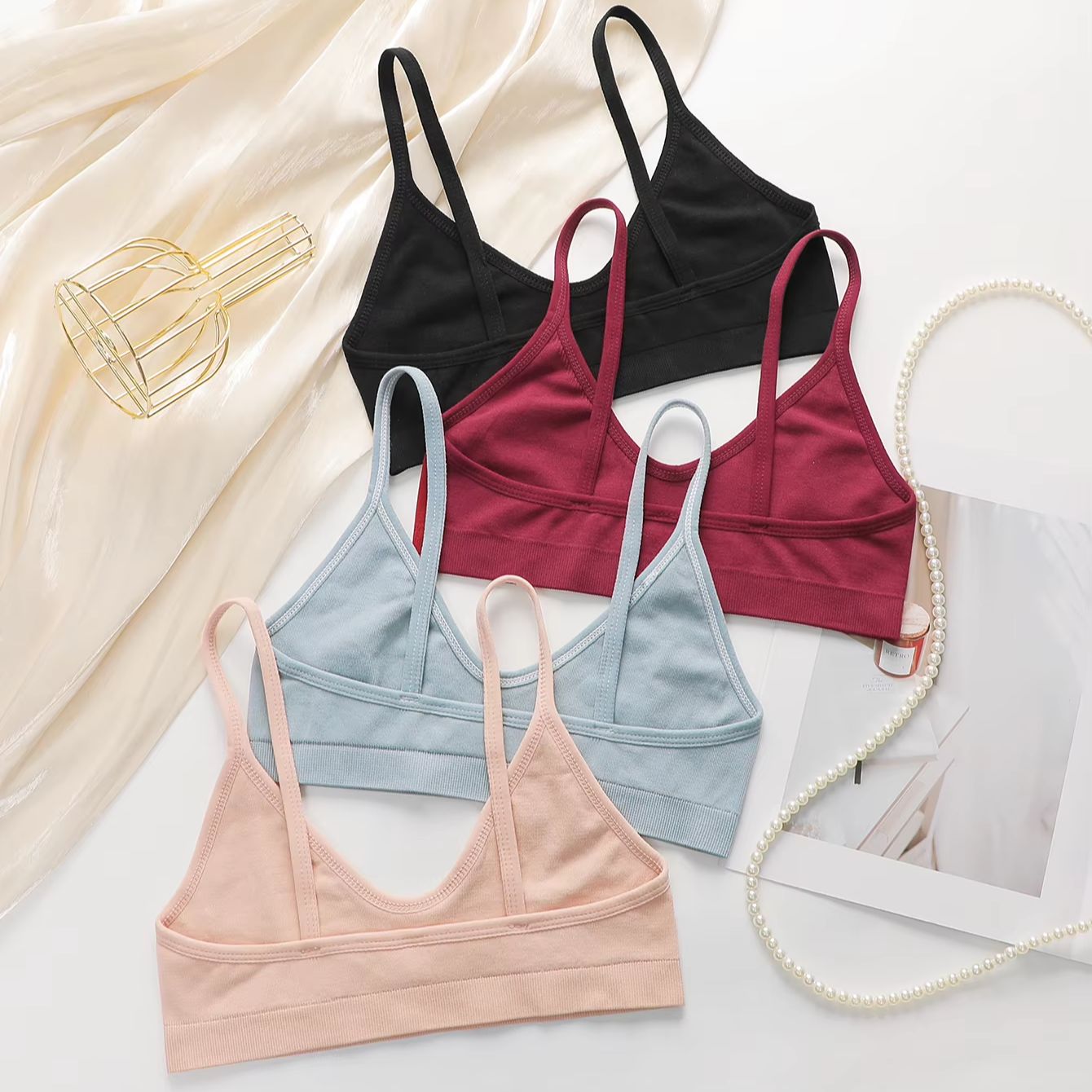 Damski bezszwowy biustonosz be – Bralette Wireless Soft recenzja i cena