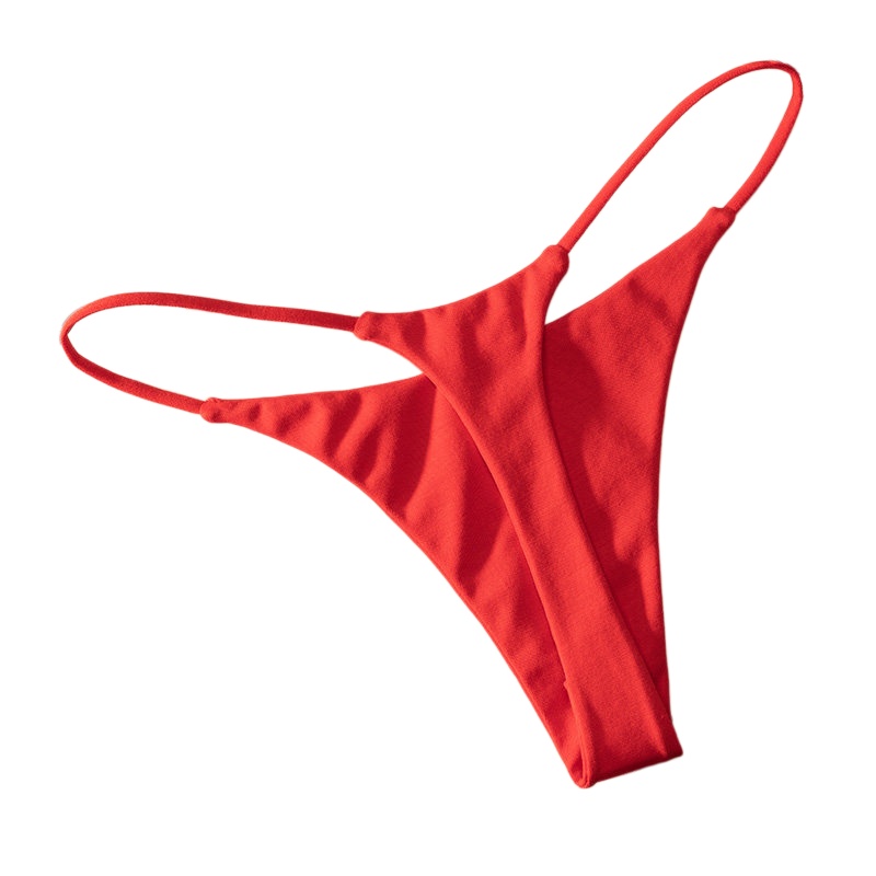 Bawełniane stringi damskie z n – Thong Bikini Women recenzja i cena