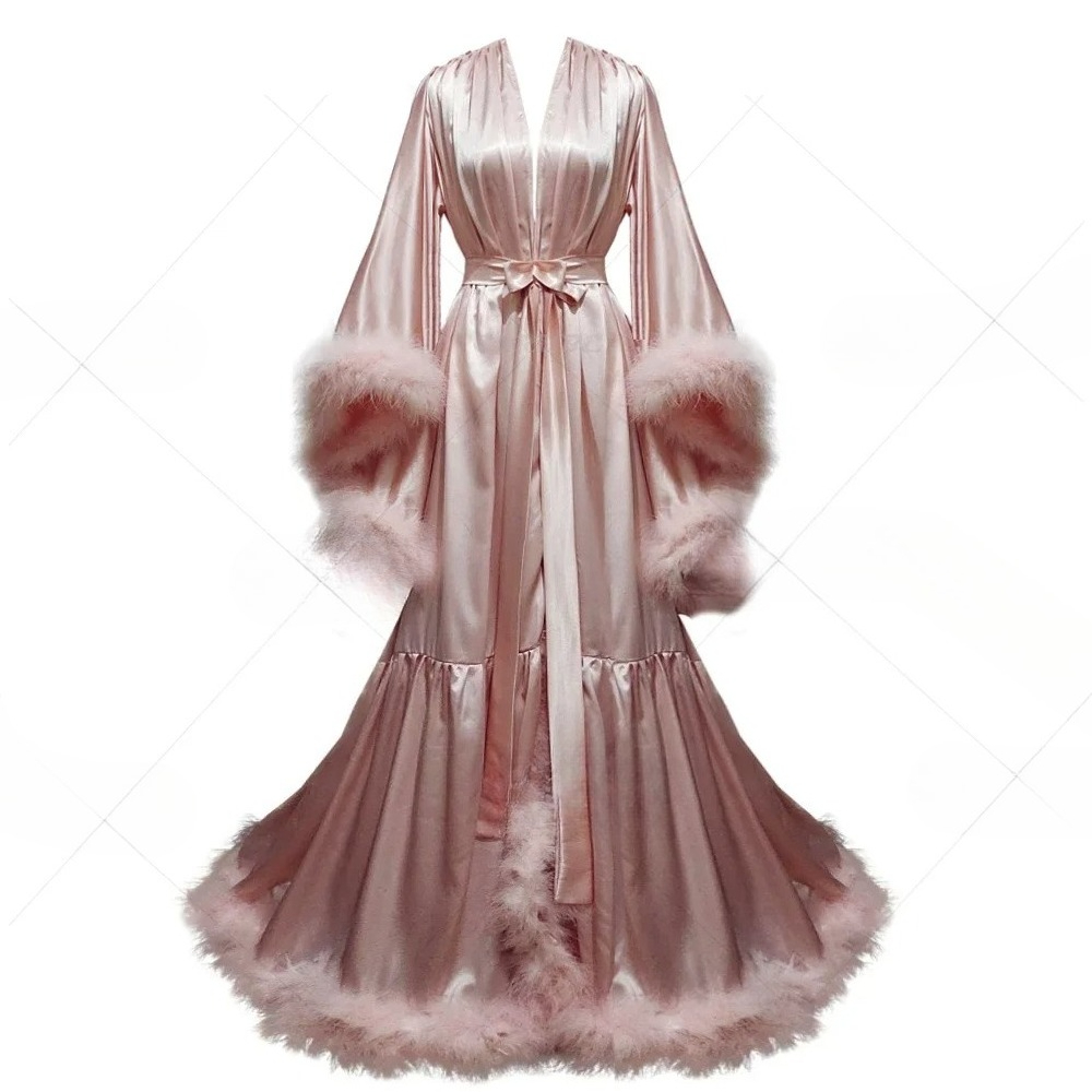 Szlafrok damski na zamówienie  – Robe Silk Women recenzja i cena
