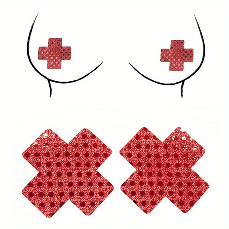 Naklejki na sutki w stylu Czer – Nipple Cover Pasties recenzja i cena
